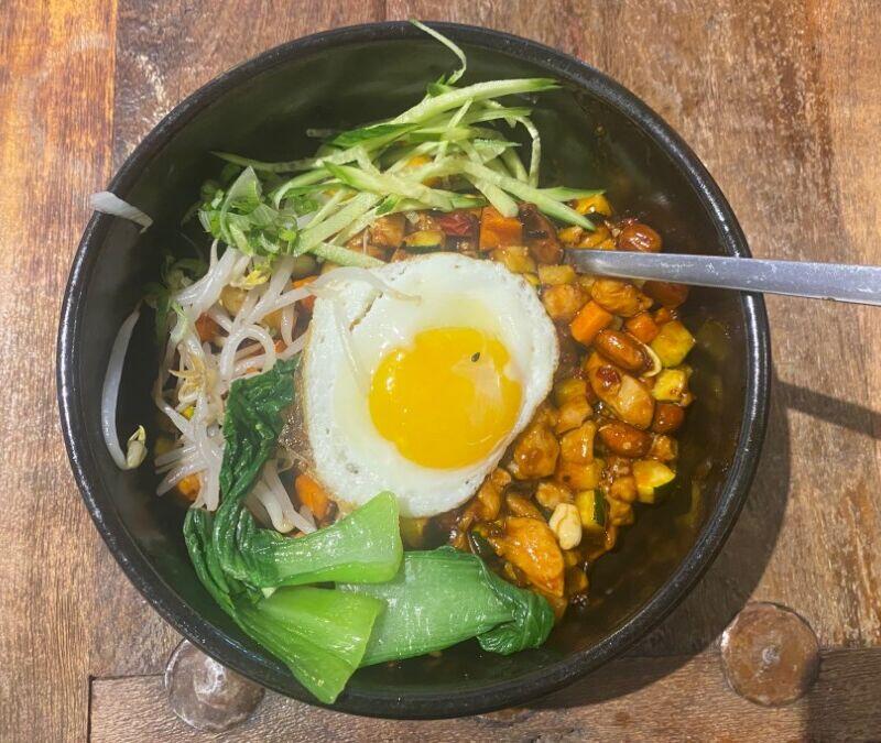 Kung Pao Chicken Bibimbap