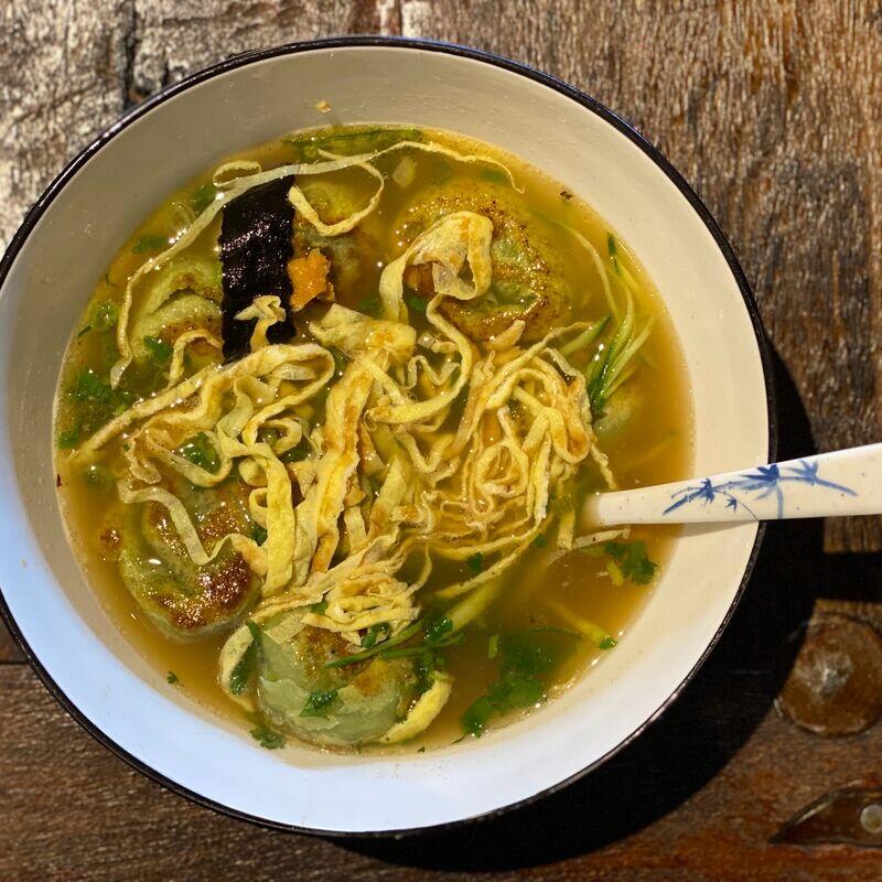 Vegetarian Wonton Soup